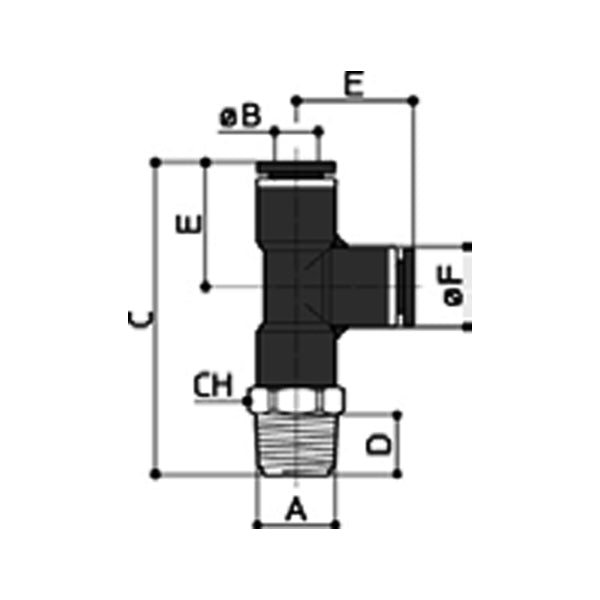 35/BGL - SIDE MALE threaded  35/BGL - SIDE MALE threaded